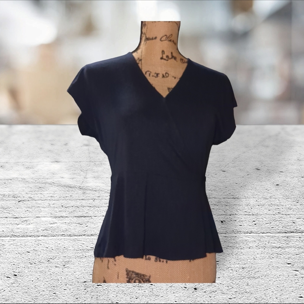 Banana republic black blouse size XS